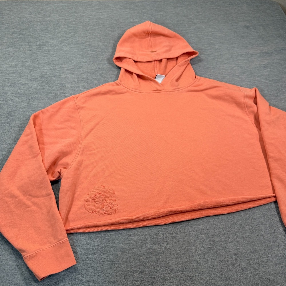 NikeHoodies Women XXL‎ Pullover Cropped Fleece Logo DV9649-693